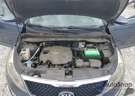 2014 Kia Sportage Ex from USA, damaged, VIN KNDPC3AC4E7640940